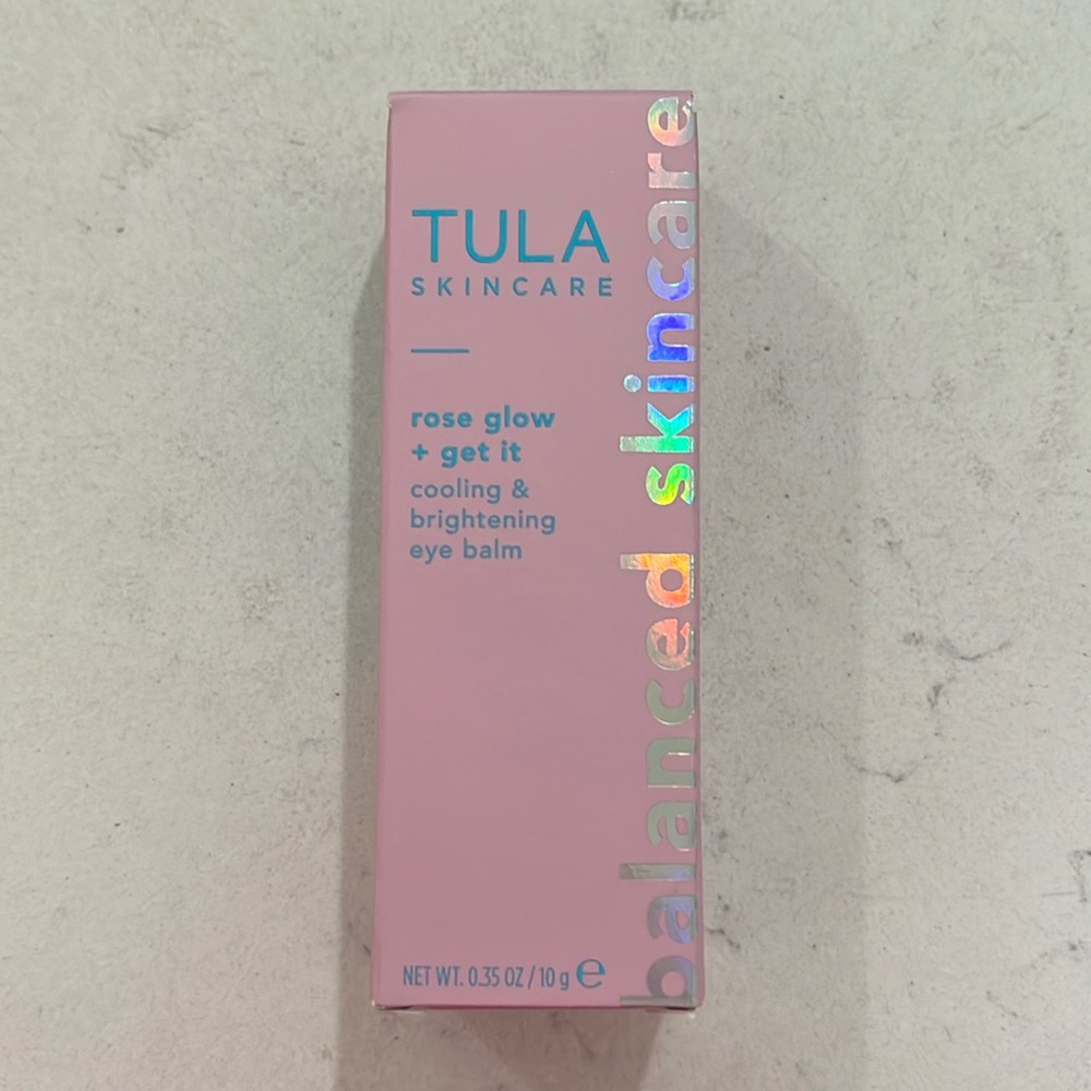 NEW Tula Rose Glow + Get It Eye Balm